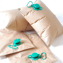 high strength recyclable brown inflatable kraft paper dunnage air bag